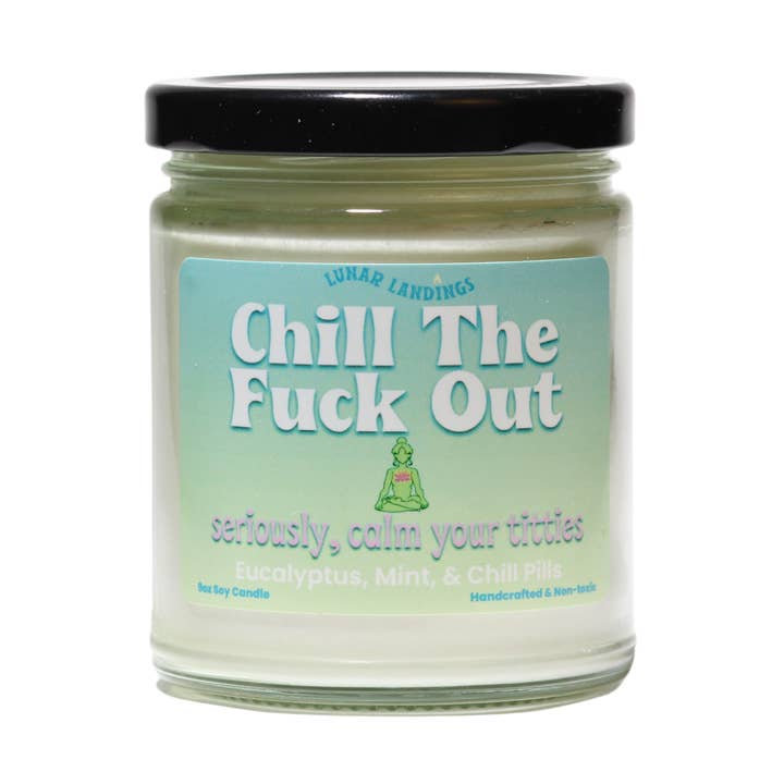 Bougie soja Eucalyptus Menthe pour la vente par Lunar Landings