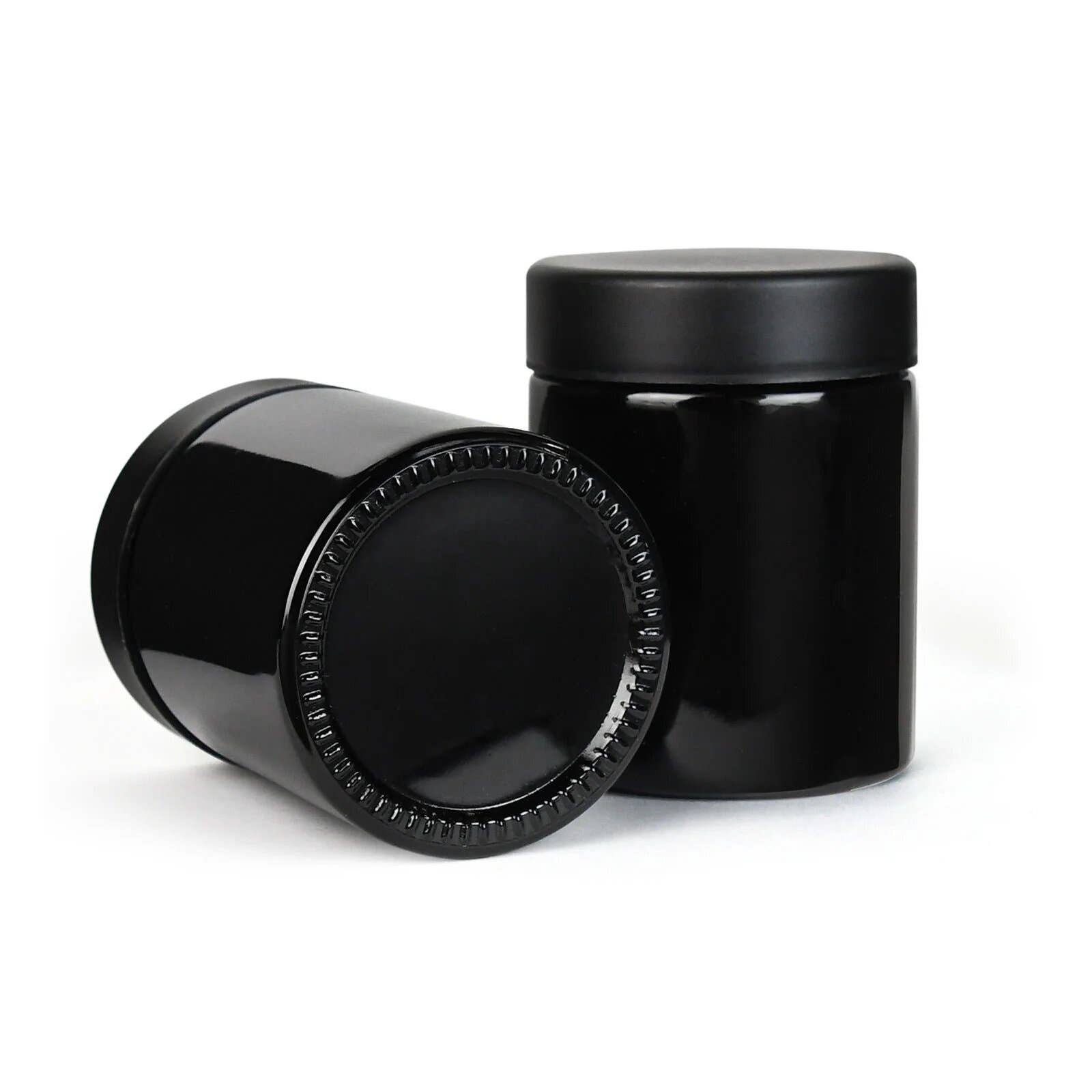 Human Objects® - Wholesale Jar - 4oz Child Resistant Cap Black Jars - 7 Grams2