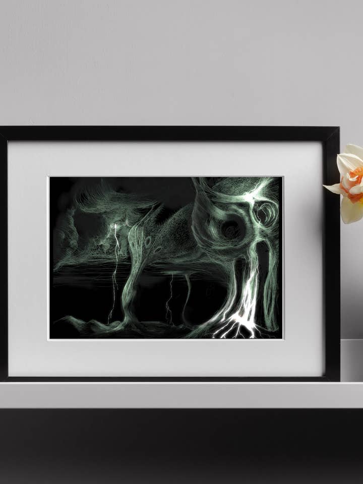 Empyrean Storm Art Print for wholesale by Signum Somnia