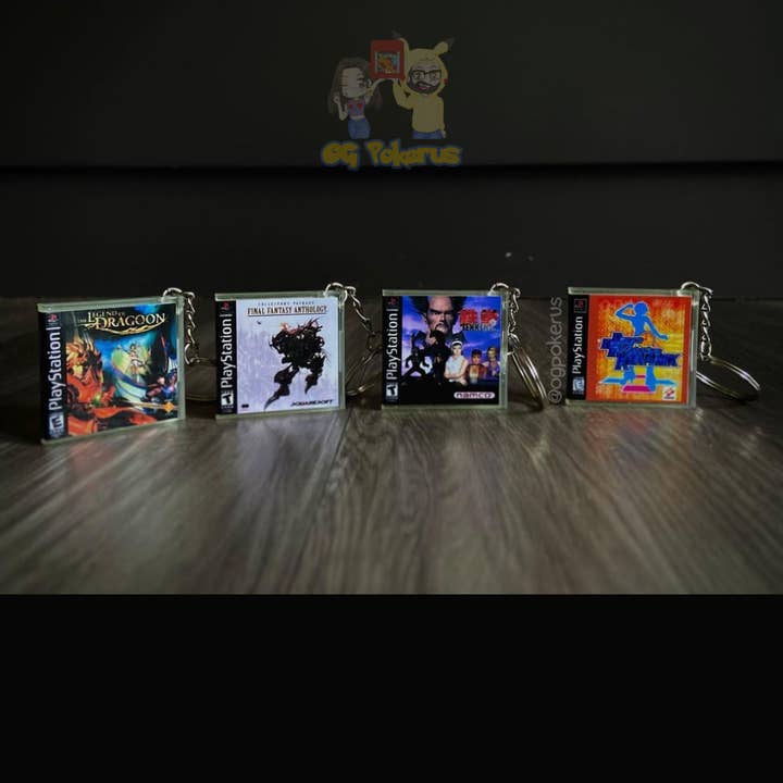 OGPokerus x Shop Me Senpai - Wholesale Keychain - Unisex - Video Game Keychain Nostalgia Novelty Handmade Keychains6