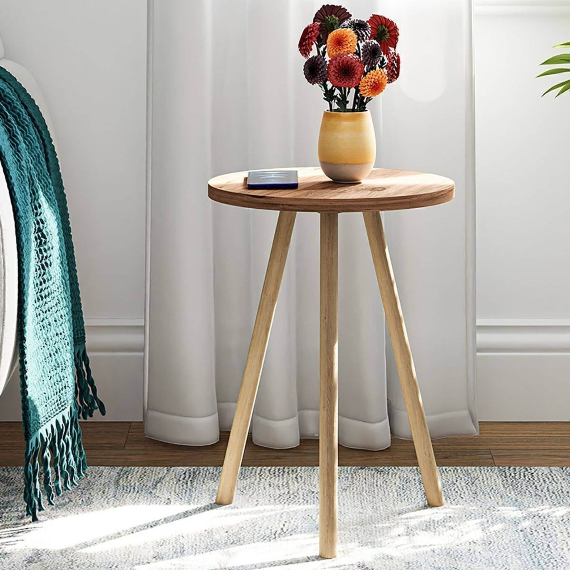 CosyDecorArt - Wholesale Side Table - Small Round Side Tables for Living Room, Minimalist Table15