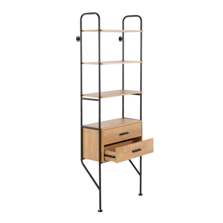 LumiSource and Grandview Gallery - Wholesale Bookcase - Lean Bookcase3