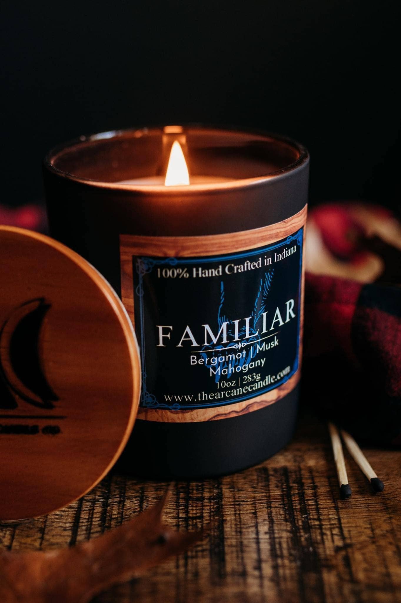The Arcane Candle - Wholesale Jar/Filled Candle - Familiar1