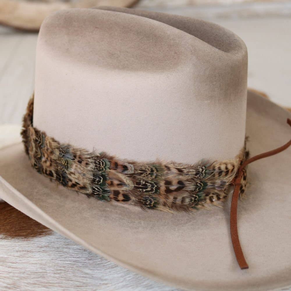 Willow Lane Hat Co. - Venta al por mayor Accesorio para sombrero - Mujer - Cinta para Sombrero de Plumas - Moab3