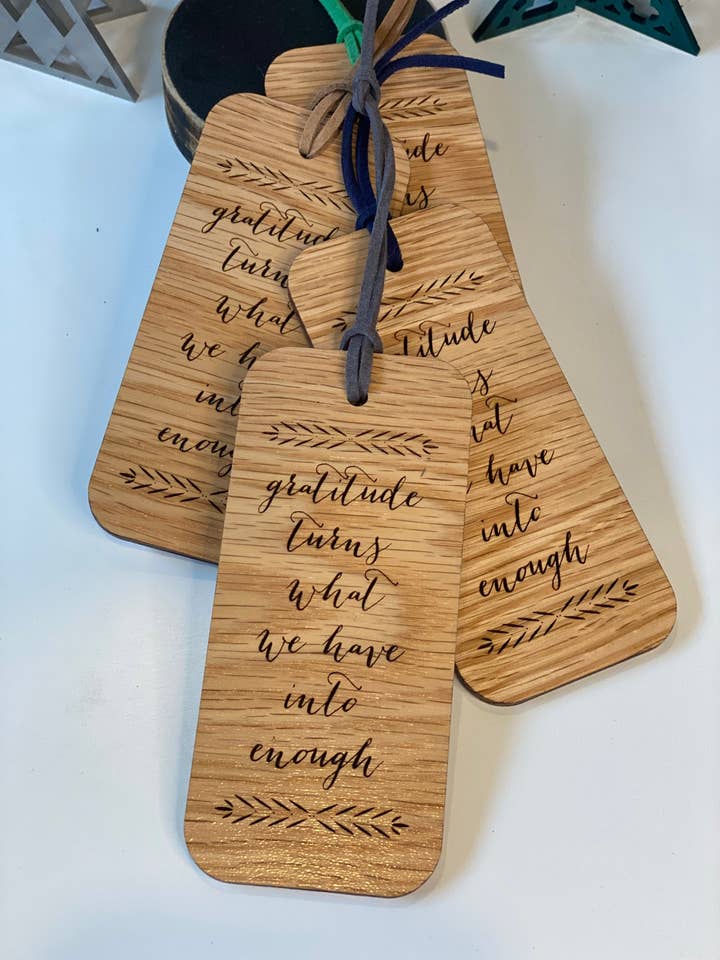 Dankbarkeits-Lesezeichen für Ihre Buchliebhaber für den Großhandel von MadronaStudios