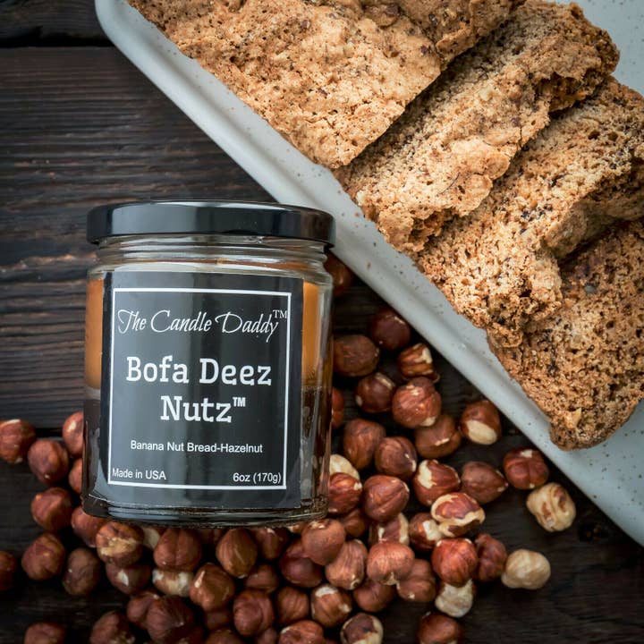 The Candle Daddy - Wholesale Jar/Filled Candle - Top 100 Candles on Amazon- Bofa Deez Nutz Candle-sells FAST!3