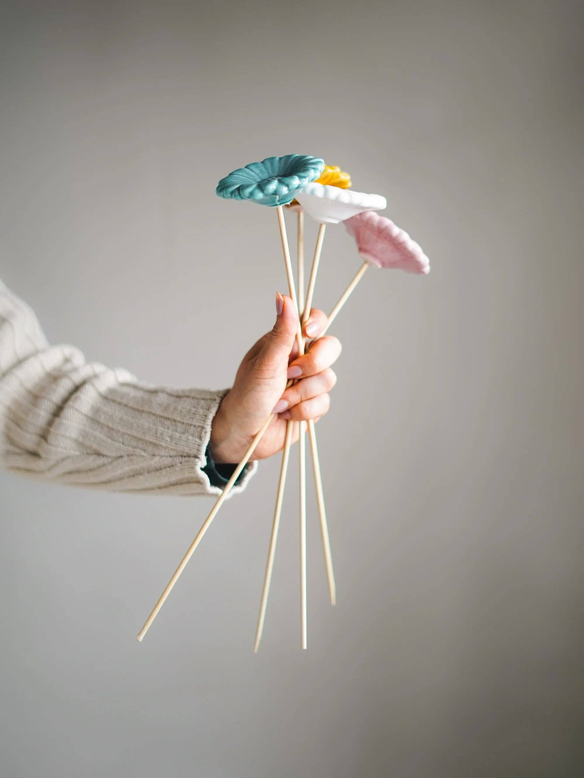 CerAmor Cerâmica – wholesale Konstgjorda blommor – Kamomillblomma i keramik1