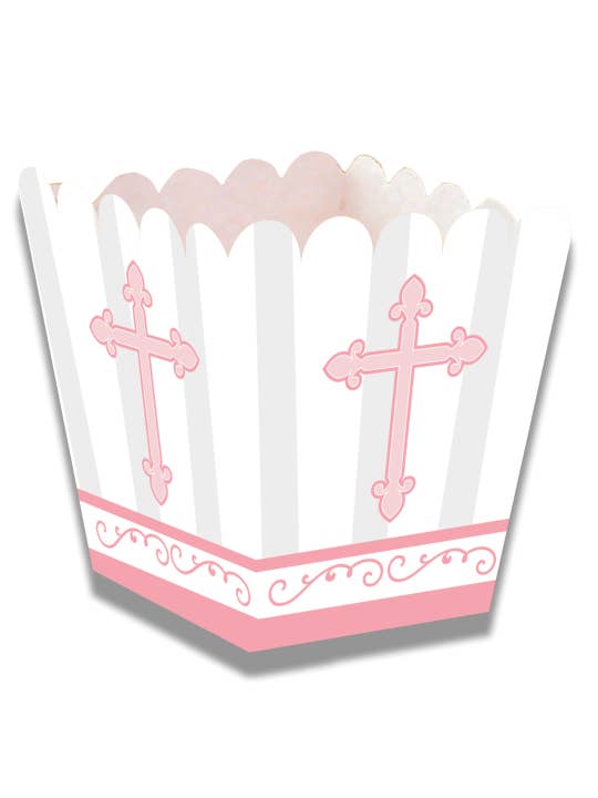 Caixinha Baixa Divinity Rosa 5 x 5 x 7 cm por atacado de Fiestora