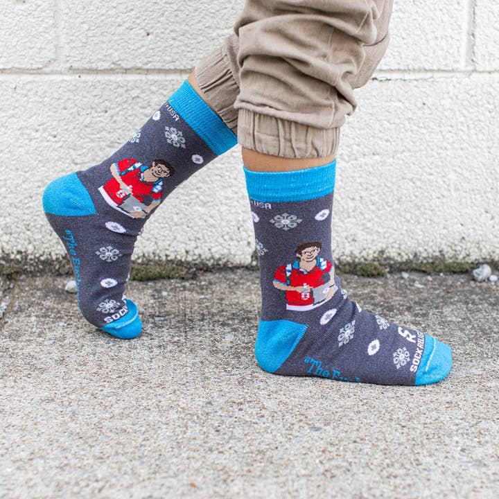 Sock Religious - Wholesale Socks - Kids - St. Carlo Acutis Eucharist Kids Socks1