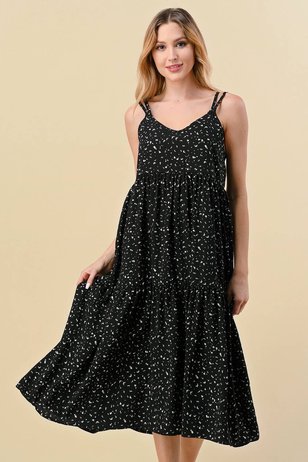 Lily Gray – Engroshandel Kjole - Dame – XAD0307A - ELFENBEN - PLUS STØRRELSE13