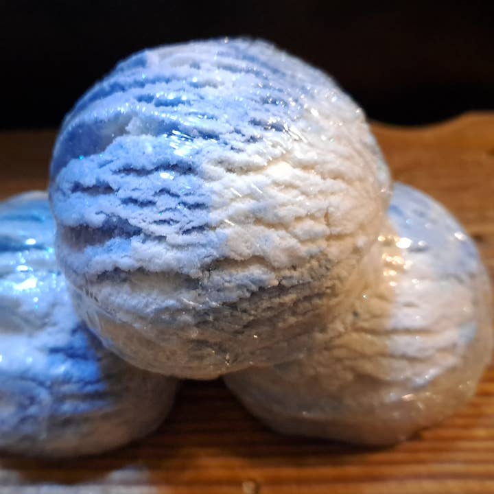 Camellia Sugar Bubble Scoops for wholesale by E's Handcrafted Soap & More