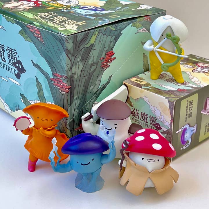 BCmini - Wholesale Decorative Figurine - 73041 MUSH SPIRIT BLIND BOX-638