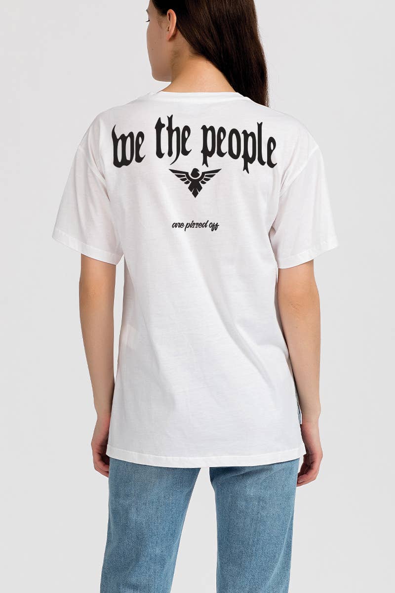 Polar bee - Wholesale Screen Printed T-Shirt - Men's - PB-1404.  WE THE PEOPLE4