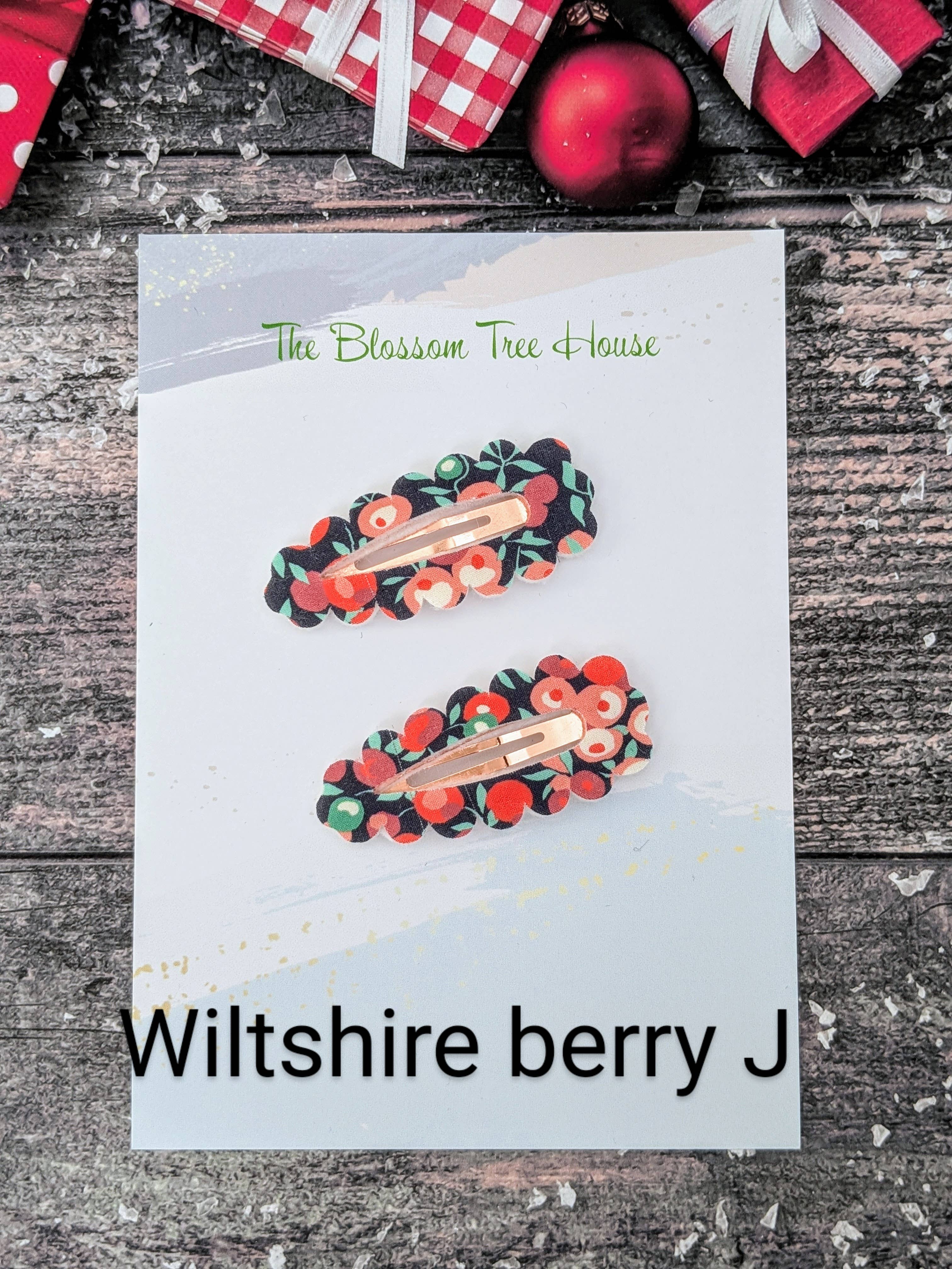 The Blossom Tree House - Wholesale Hair Clip - Kids - Liberty of London fabric hair clips6