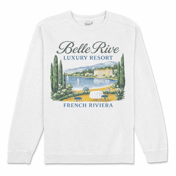 Belle Rive Luxury Resort Sweatshirt for engroshandel hos Varsity54