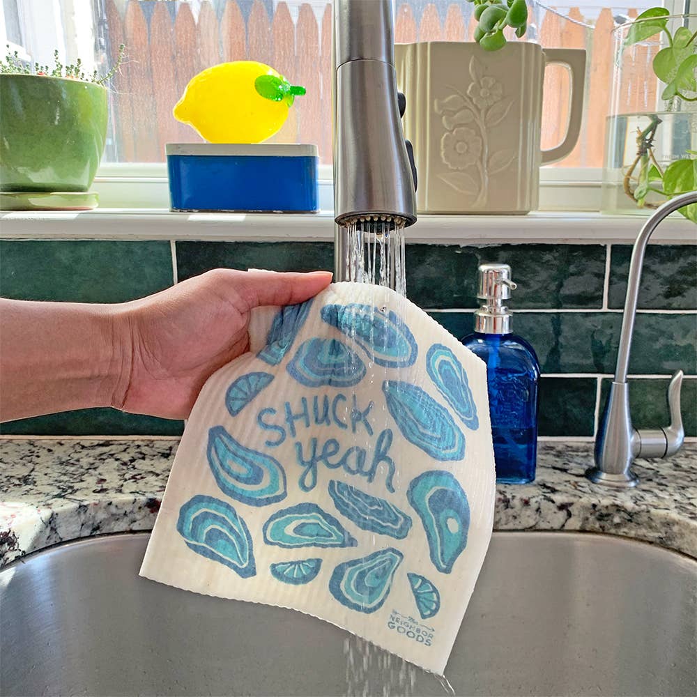 The Neighborgoods - Wholesale Dishcloth - Oyster Sponge Cloth1