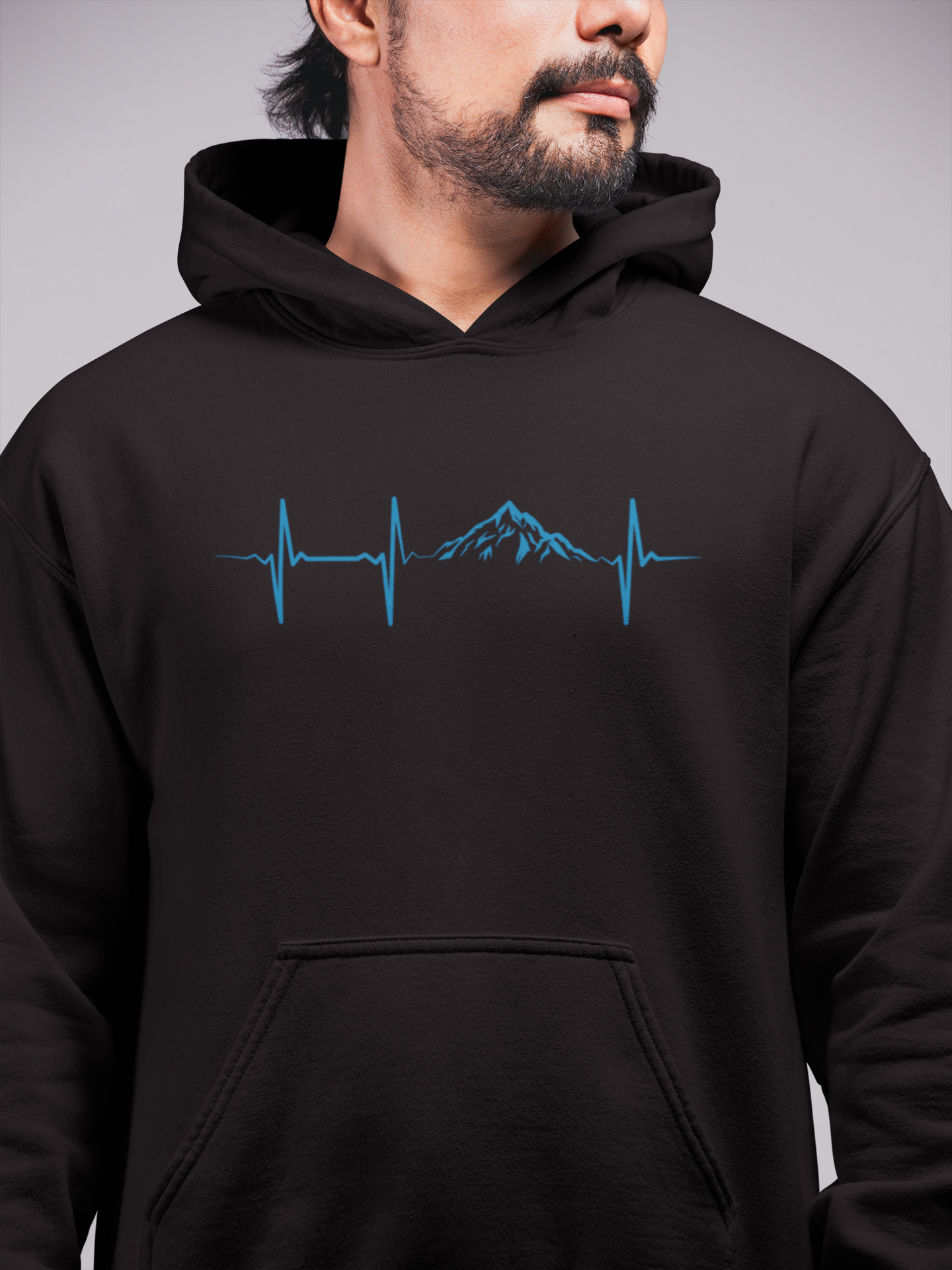 Hunt Hook Eat - Wholesale Hoodie - Men's - Mountain Pulse Hoodie0