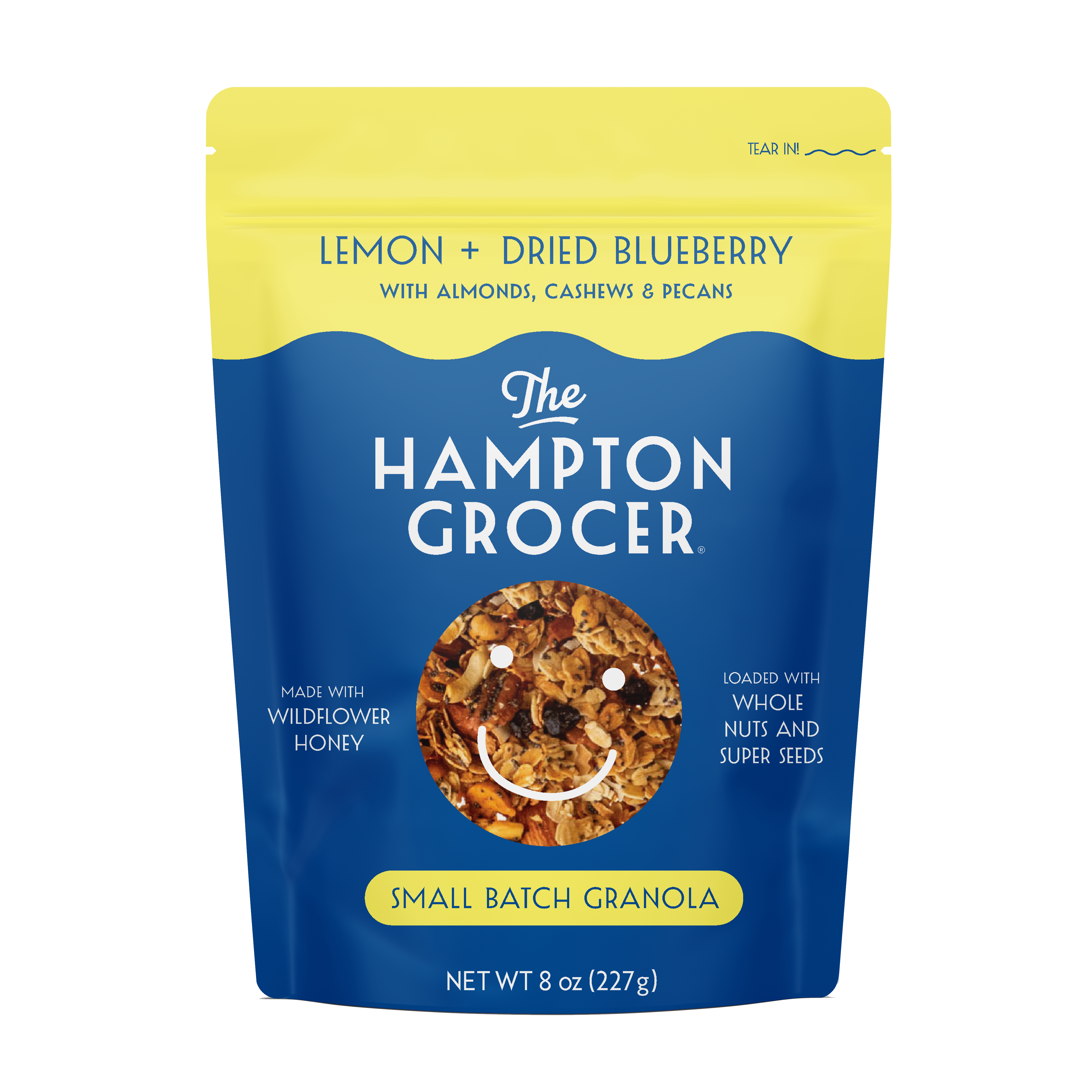 The Hampton Grocer Granola - Wholesale Granola - LIMITED BATCH: Lemon + Dried Blueberry Granola4