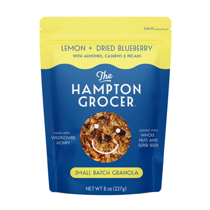 The Hampton Grocer Granola - Wholesale Granola - LIMITED BATCH: Lemon + Dried Blueberry Granola4