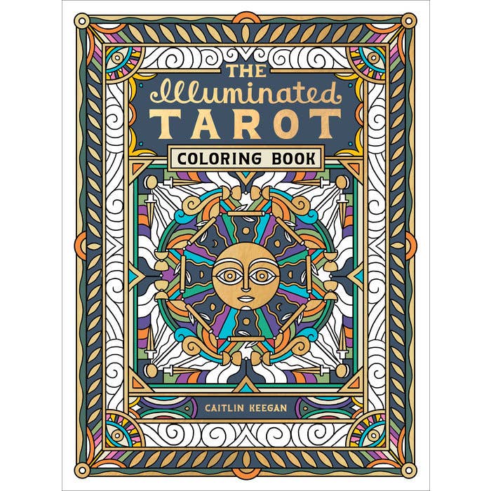 Illuminated Tarot Coloring Bk for wholesale by Penguin Random House LLC