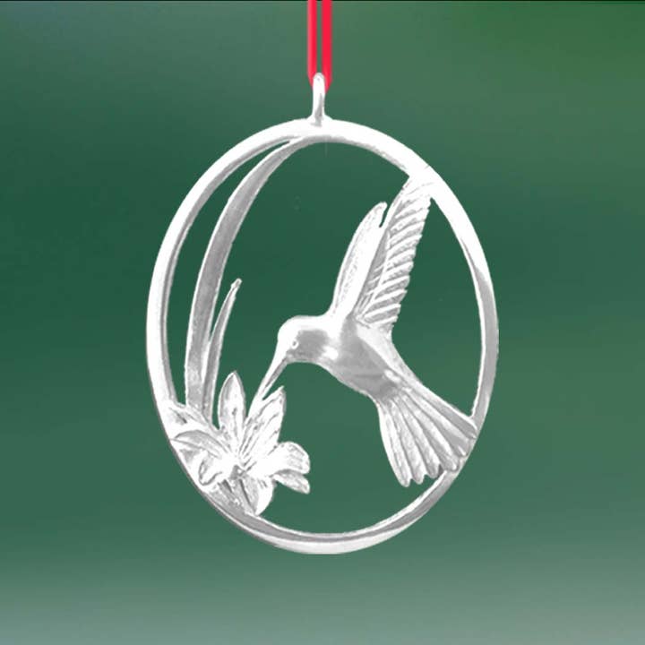 Hummingbird Ornament for wholesale by Lovell Designs