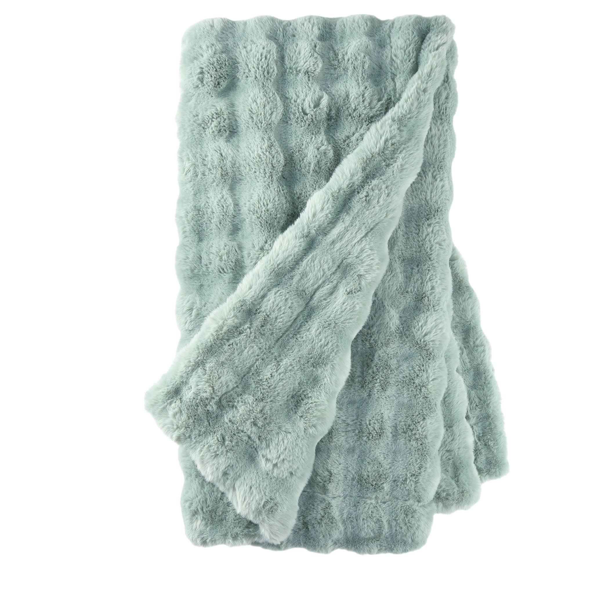 Annie Selke – wholesale Prydnadsfilt – Fab Faux Throw | Mineral3
