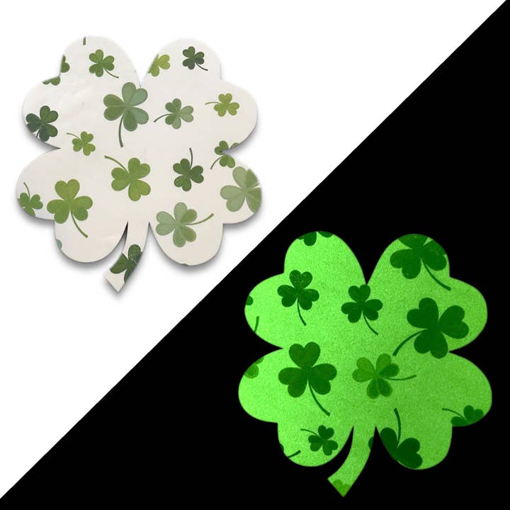 Glitz Nips Lucky Charm Glow Clover Pasteitjes voor wholesale door Sasswear