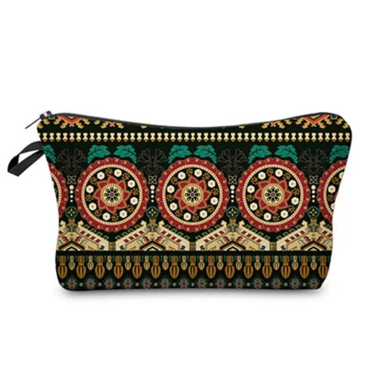Magnifique Hearts - Vendita all'ingrosso Borsa per trucchi/cosmetici - Pochette per trucco con motivo vintage, organizer portatile