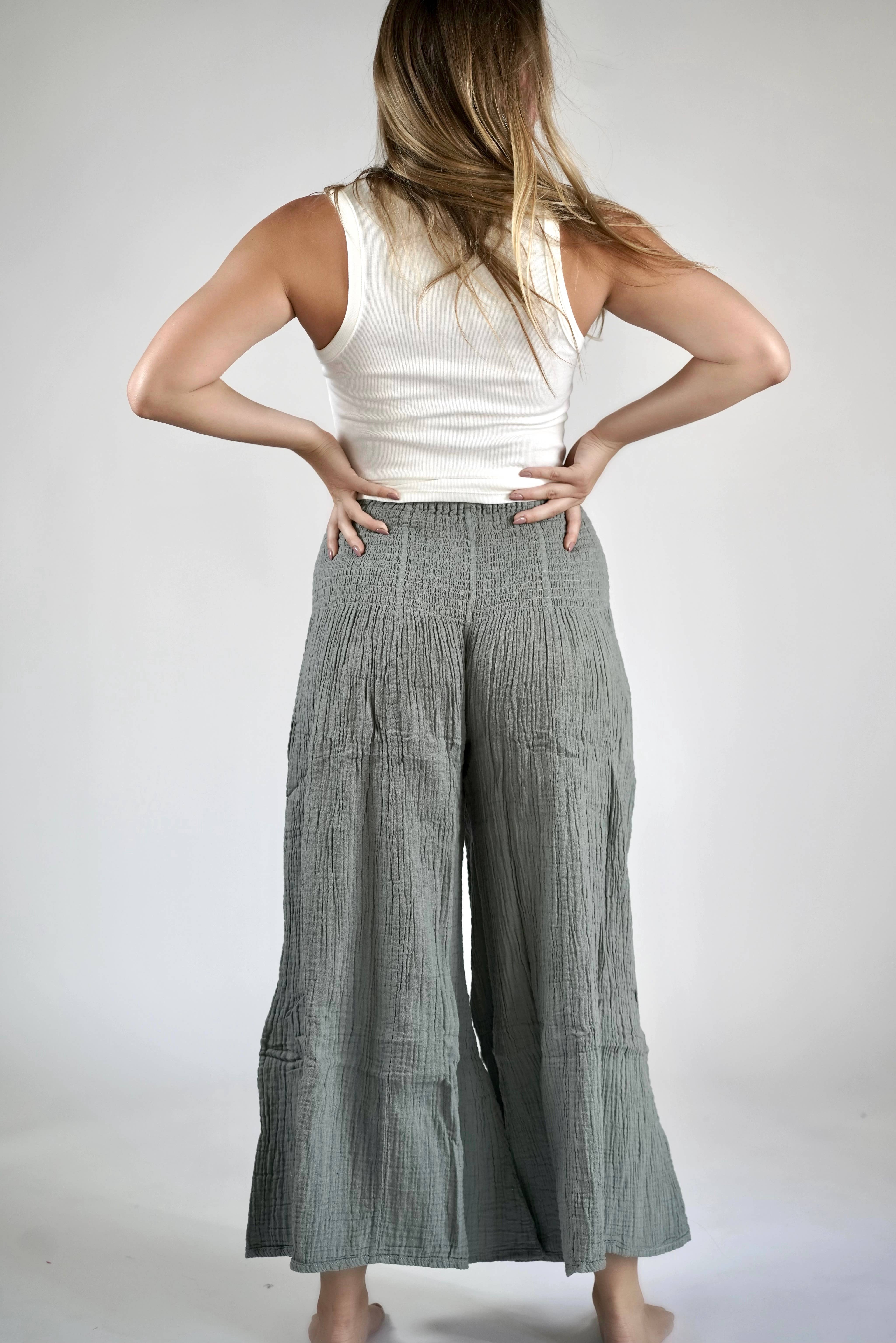 Dolma - Wholesale Pants - Women's - Arpa Double Cotton Gauze Pants (Multiple Colors Inside)10