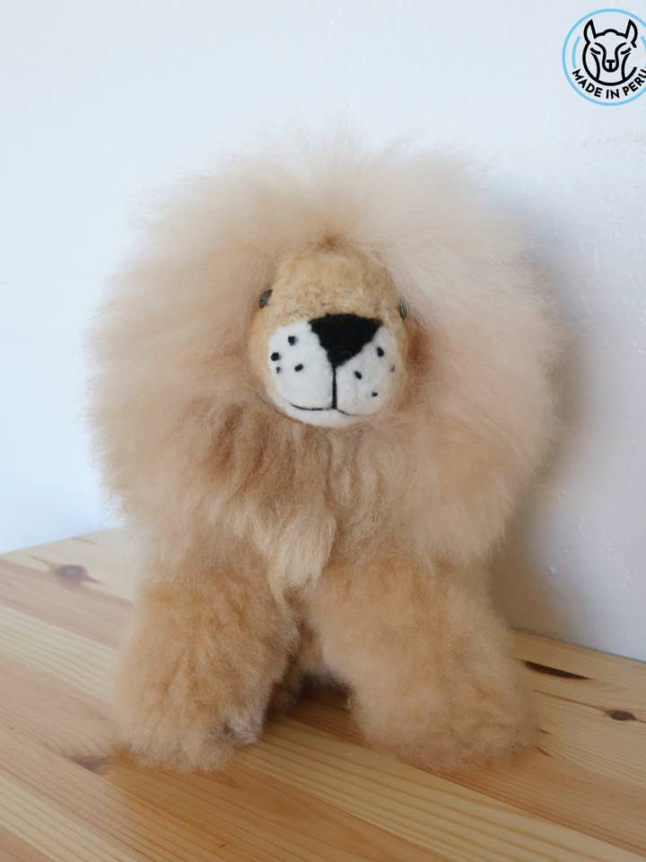 Leeuw - 100% alpacabont voor wholesale door Circle Textile