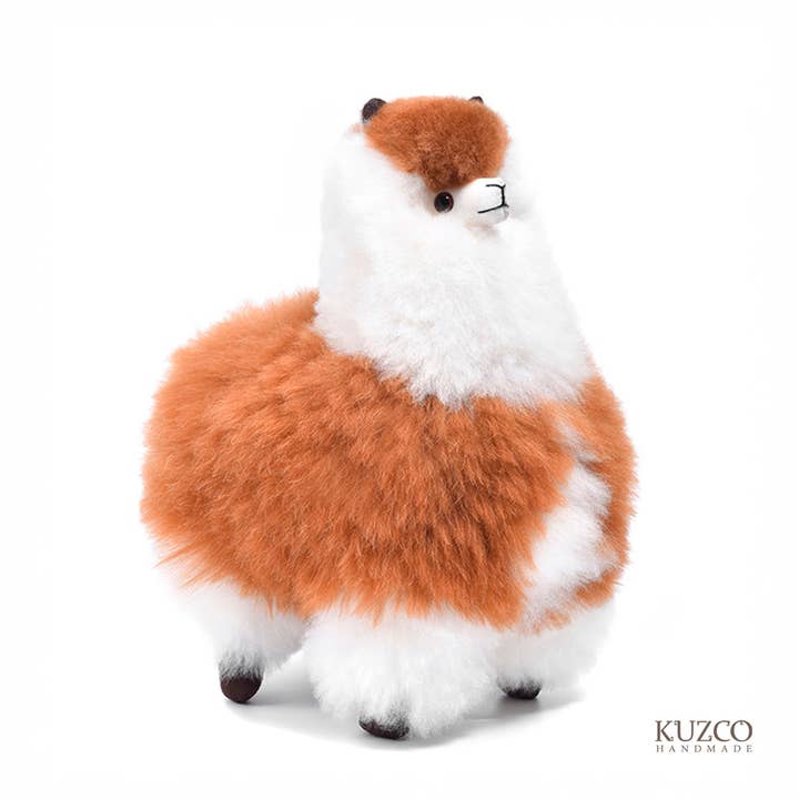 KuzcoHandmade - Wholesale Stuffed/Plush Toy - Kids & Baby - Alpaca Plush – Real Fur, 10 Inches – Pack of 10, 20, 30, 503
