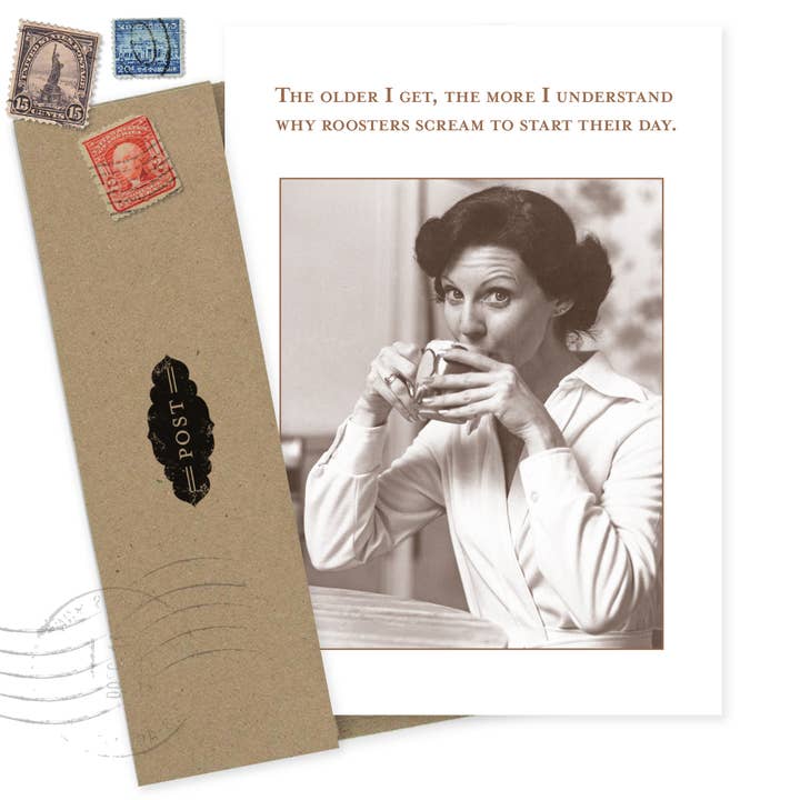 Shannon Martin Design - Wholesale Birthday Card - Roosters Birthday Card2