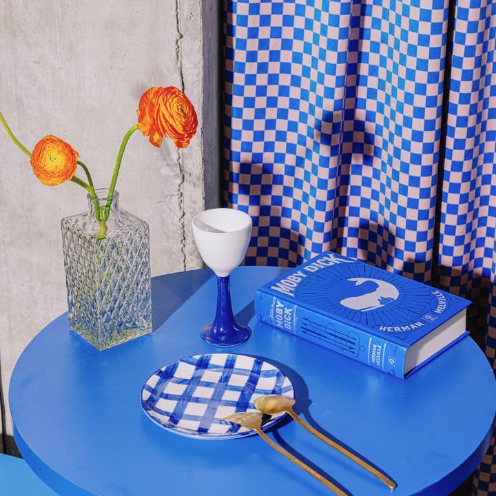 Really Nice Things - Wholesale Side Table - Round high table 60cm Prussian blue1