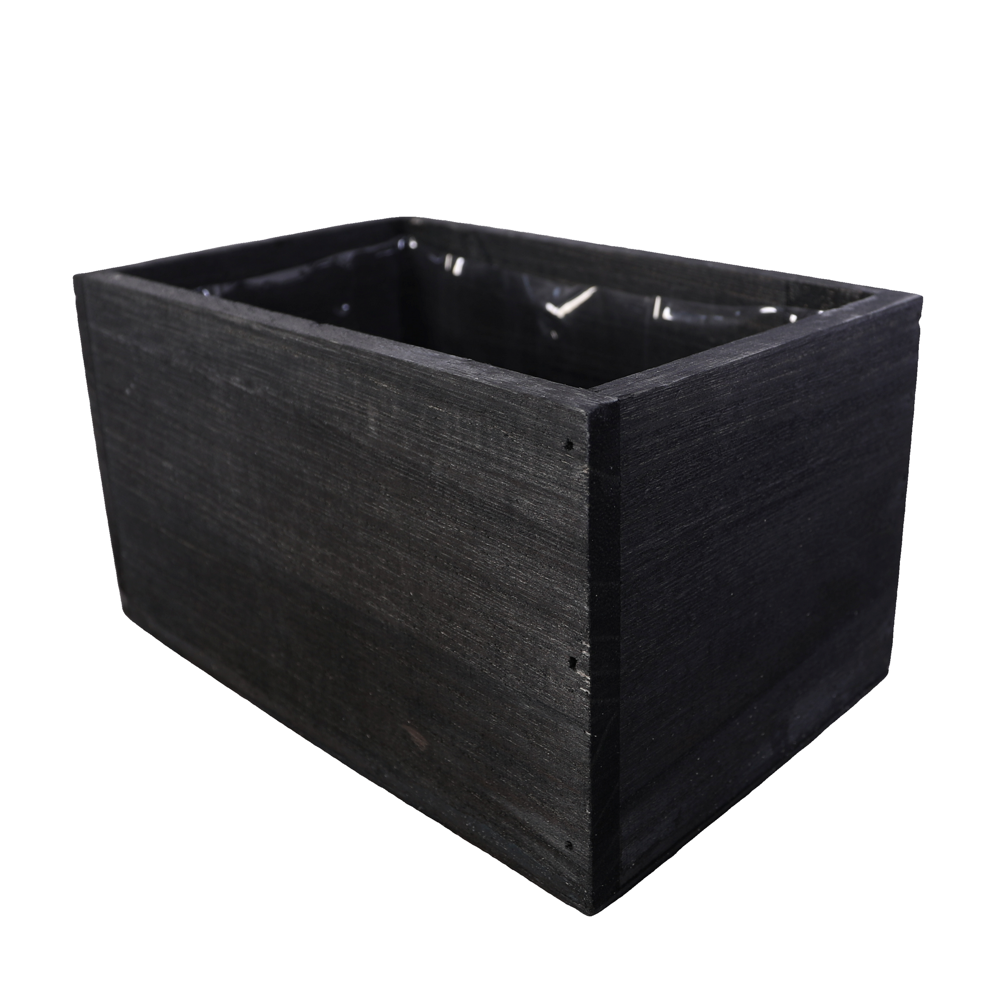 SWS BASKETS AND HOME DECOR – suporte para vasos de plantas por atacado – Caixas de Plantador de Madeira com Forro Acessórios Florais 7,0x4,5"1