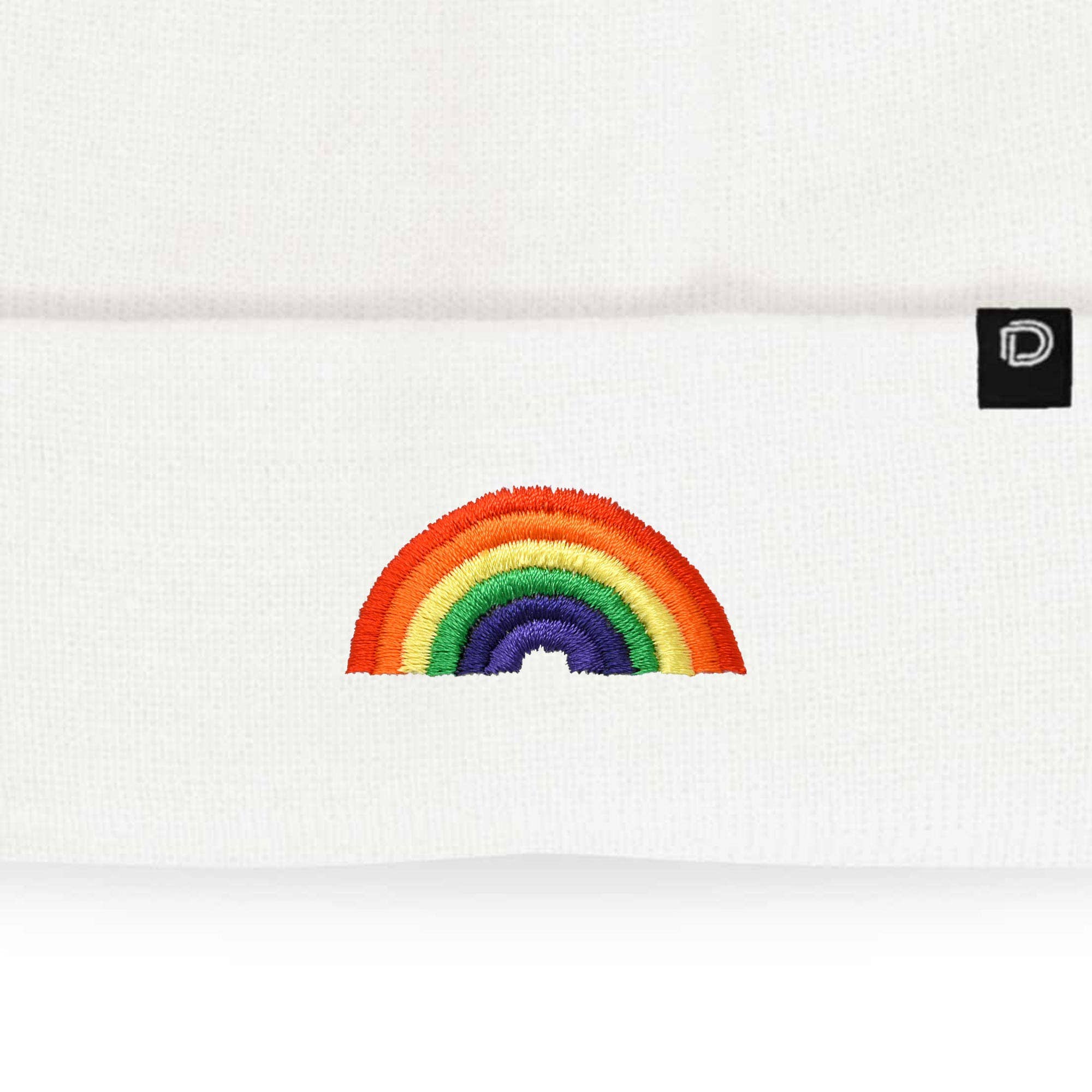Dalix - Wholesale Beanie - Women's - Dalix Embroidered Rainbow Beanie Cap Cuffed Knit Hat Women76