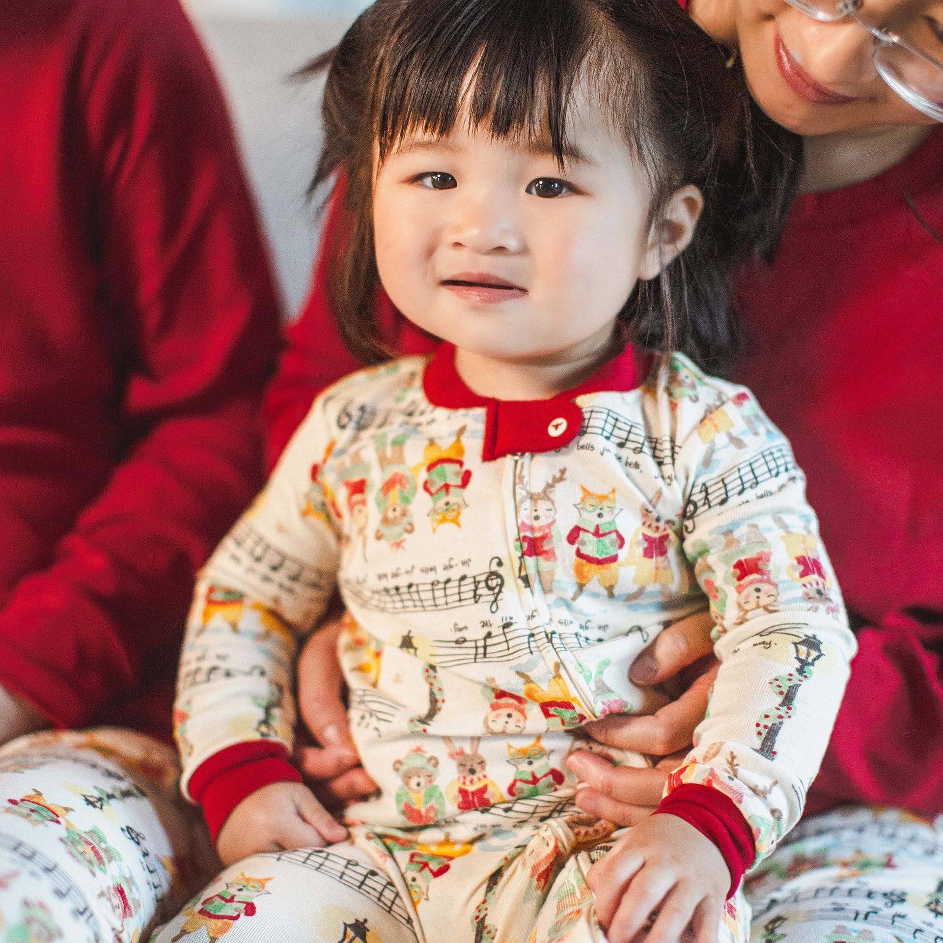 Burt's Bees Baby - Wholesale Sleepwear Set - Unisex - Mens Sweet Carolers Matching Family Pajamas5