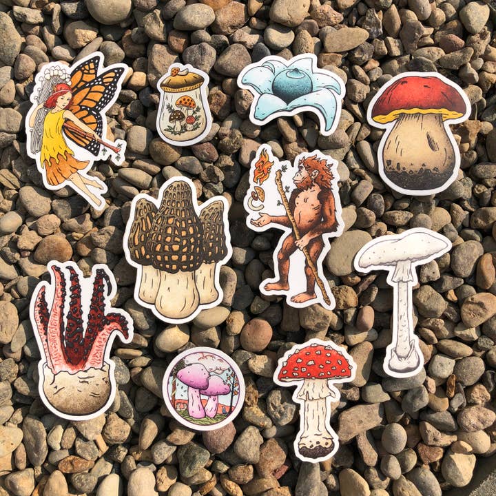 The Fungi Arcana - Wholesale Sticker - Fly Agaric Mushroom - Vinyl Sticker2