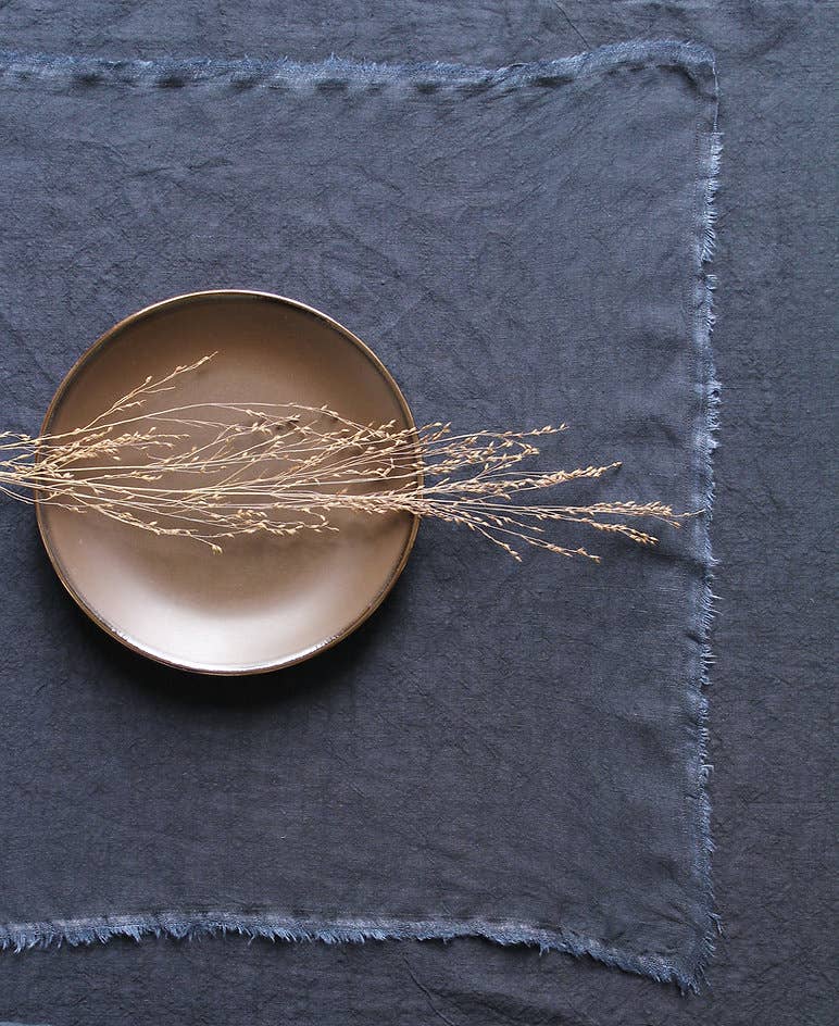 Giardino Segreto - Wholesale Dinner & Cloth Napkin - TORN Pure Linen Napkin9