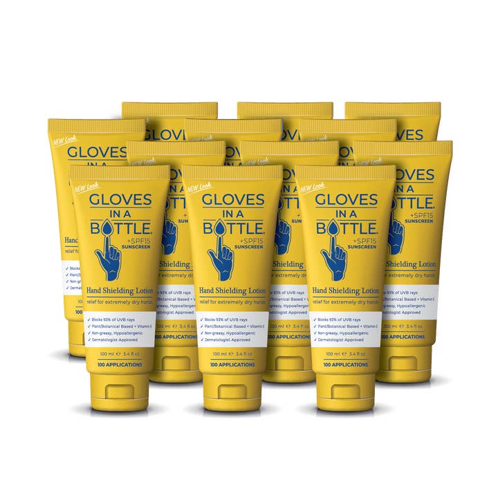 Gloves In A Bottle Hand Shielding Lotion - SPF 15, 12 pack for wholesale by Gloves In A Bottle