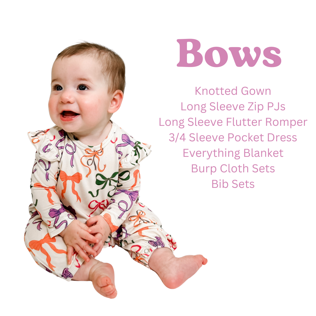 Goosies - Wholesale Swaddle - Baby - Bows - Everything Blanket (Discontinued)1