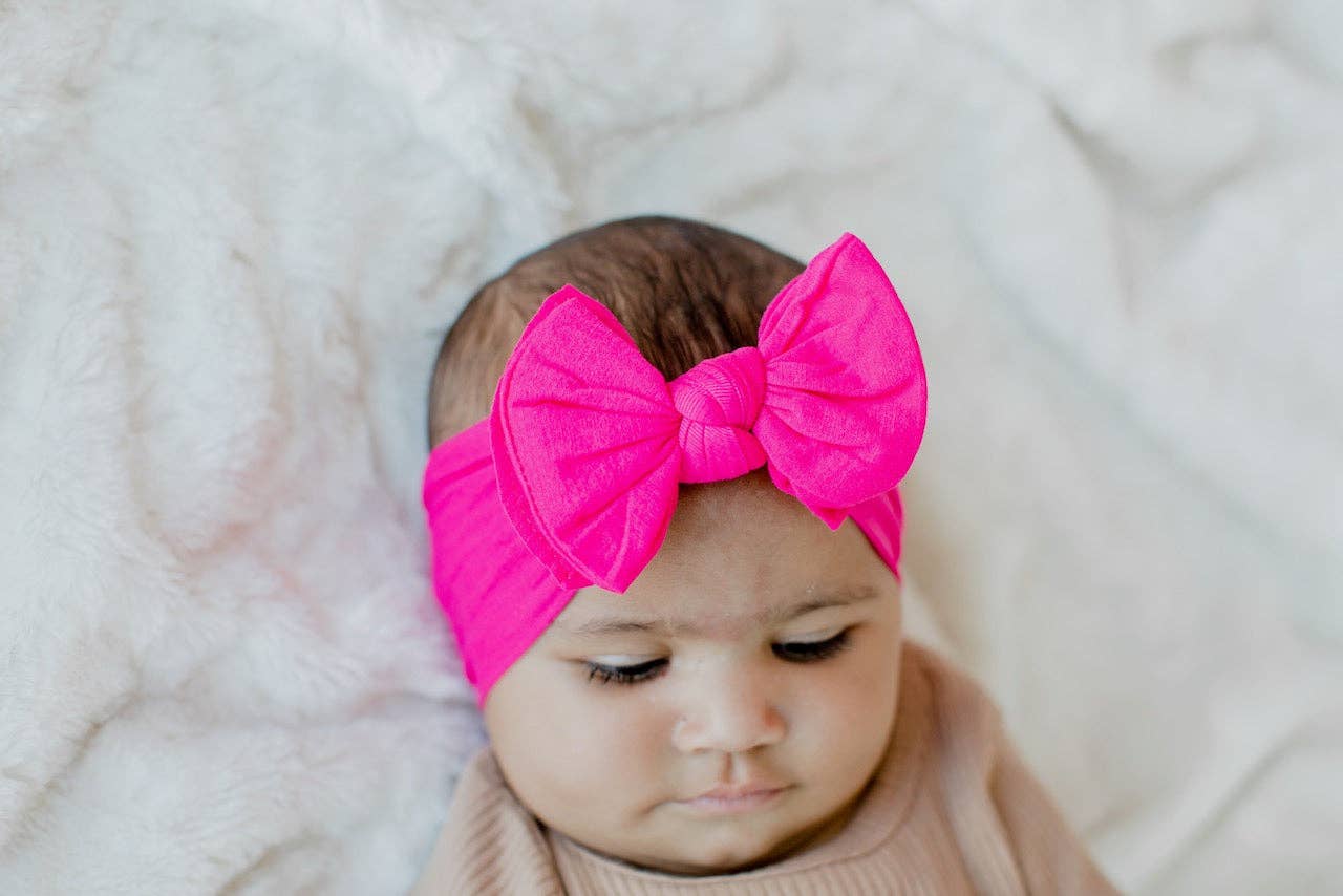 Modern Piggy - Wholesale Fashion Headband - Baby - Fuschia | Baby Band7