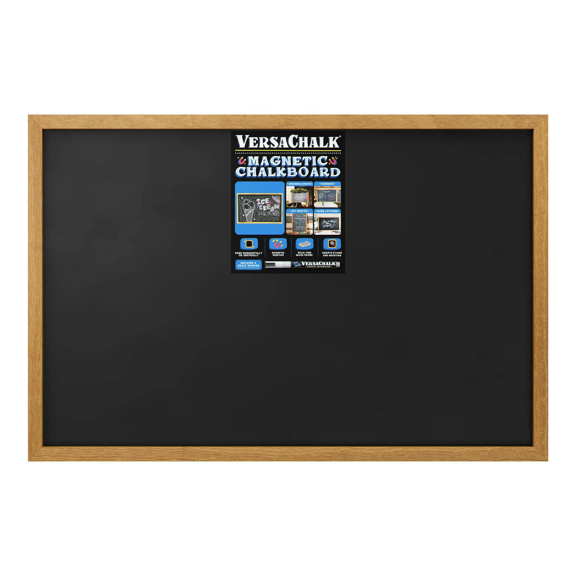 VersaChalk - Wholesale Chalkboard - Wood Framed Chalkboard + Fine Tip White Marker12
