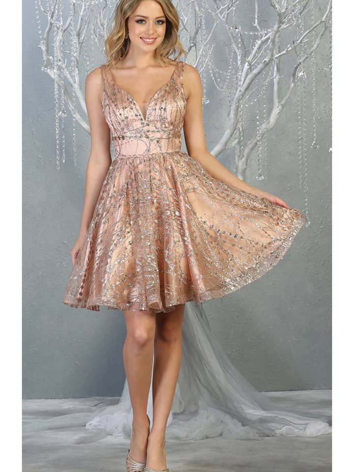 LA Merchandise - Wholesale Dress - Women's - Homecoming Short Dress LA170215