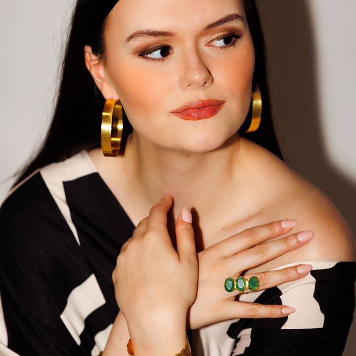 Mary K Kendig - Wholesale Hoop Earrings - The Lennox Hoop3