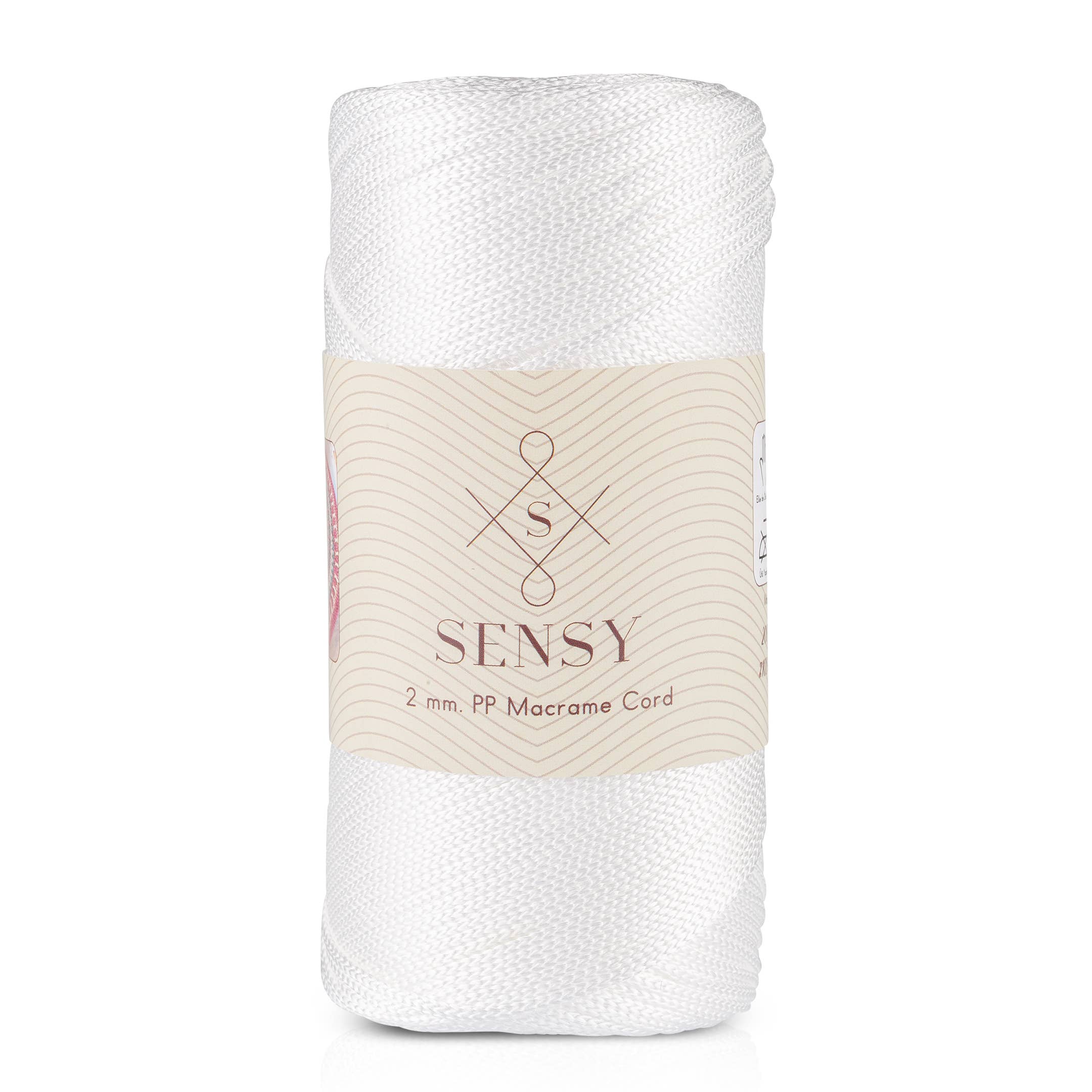Sensy - Wholesale Garen - Sensy Premium 2 mm macramékoord van 100% polyester - 251 yards (230 meter)21