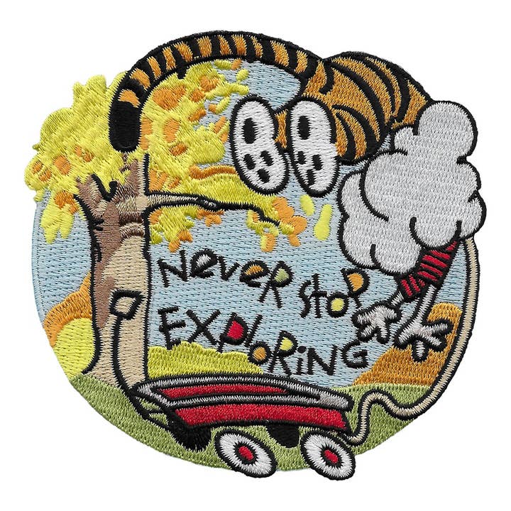 Never Stop Exploring Patch for wholesale by La Barbuda - No U.S. custom fees