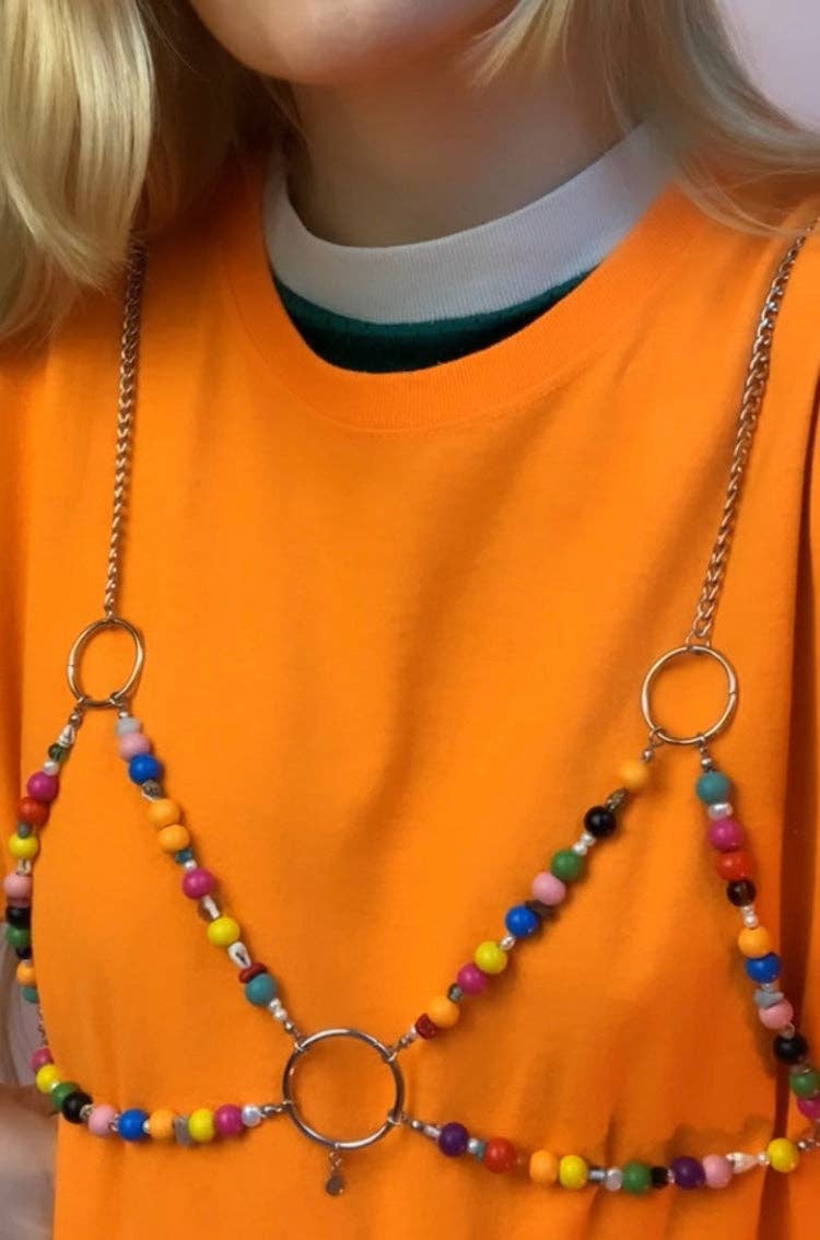 Shop Journal Vintage - Wholesale Bralette - Women's - Custom bead + chain bra top6