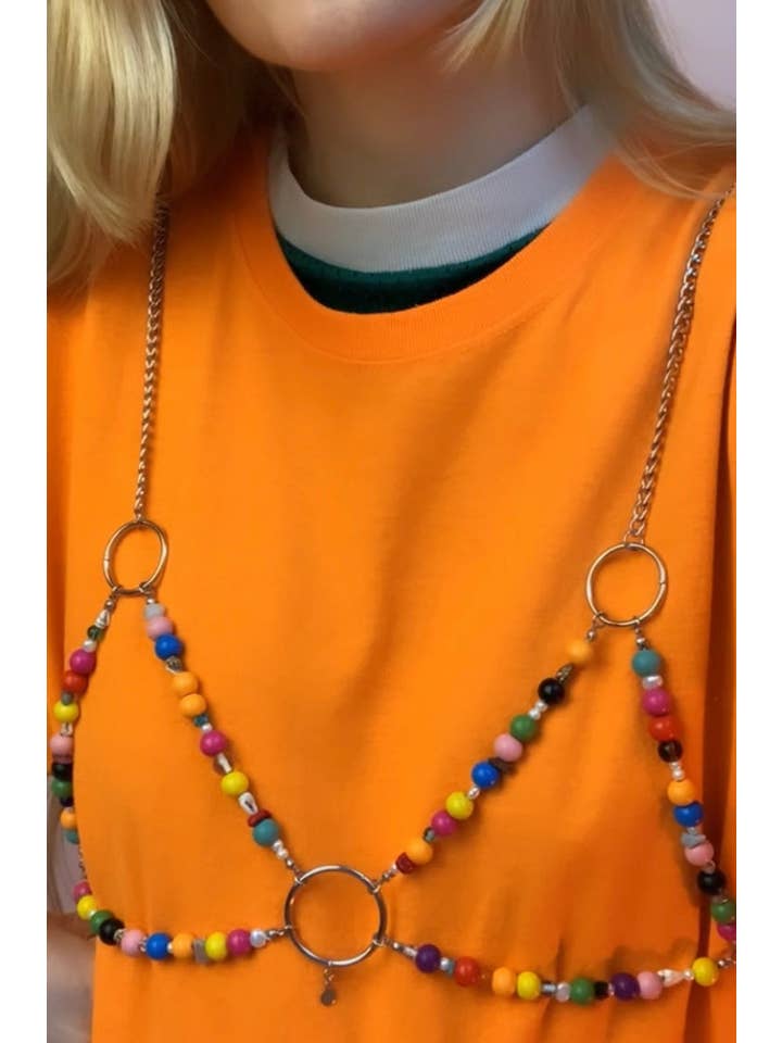 Shop Journal Vintage - Wholesale Bralette - Women's - Custom bead + chain bra top6