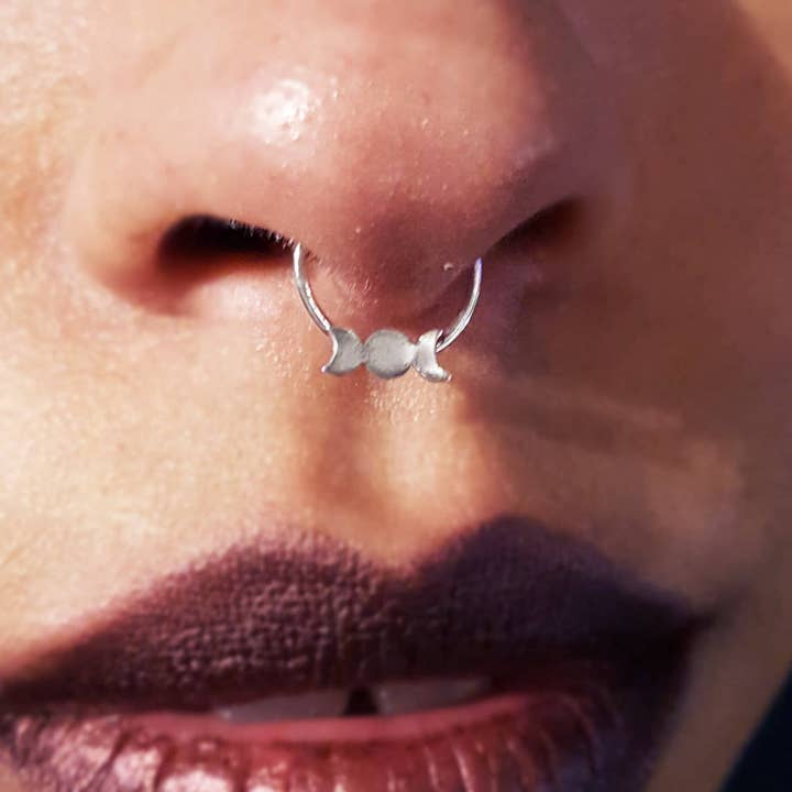 Inchoo bijoux inc - Wholesale Nose Ring - Moon Phase Septum3