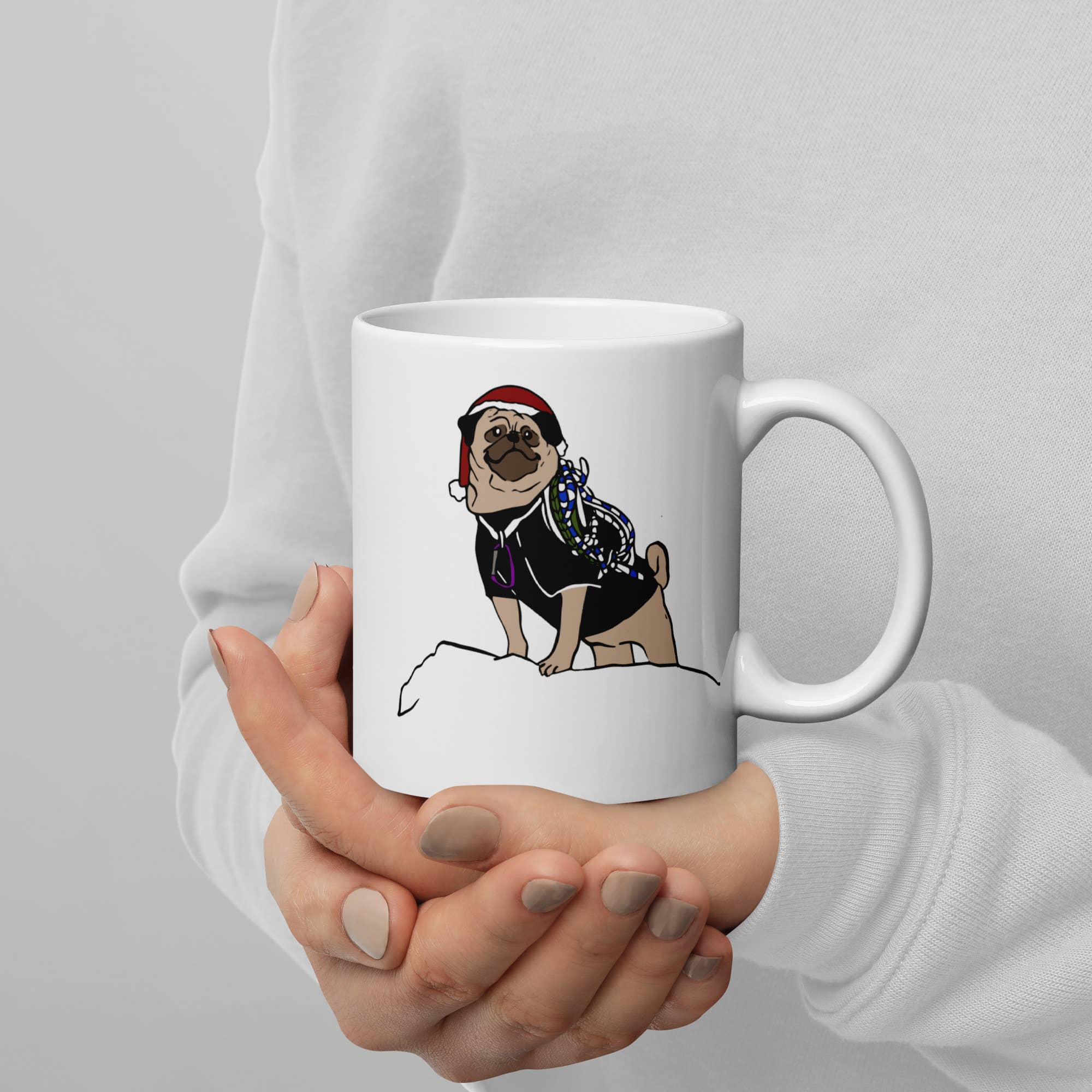 Club No-Kill 2027 Coffee Mugs - Wholesale Coffee Mug - Vinny the Pug Coffee Mugs                 14